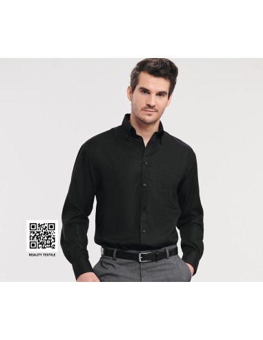 RUS-0R956M0-Men's Long Sleeve Classic Ultimate Non-Iron Shirt